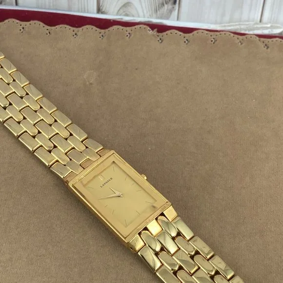 18 Karat Heavy Gold Plated Lassale by Seiko Watch Seiko | Accessories | Vintage Unisex 8 Karat Heavy Gold  main image 2